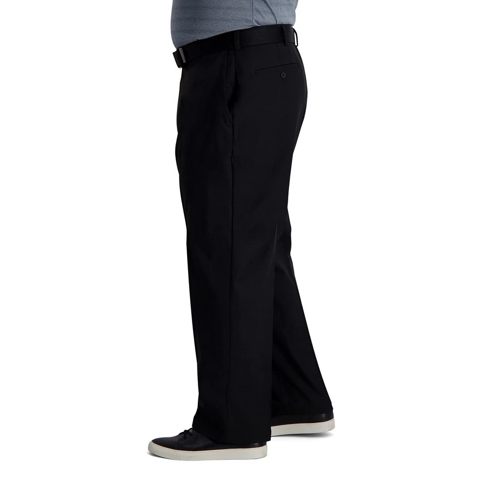 Big & Tall Haggar® Cool Right® Classic-Fit Flat-Front Performance Flex Pants 5 Big & Tall Haggar® Cool Right® Classic-Fit Flat-Front Performance Flex Pants - Image 3