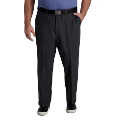 Big & Tall Haggar® Cool Right® Classic-Fit Flat-Front Performance Flex Pants