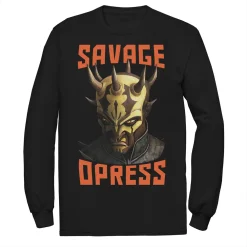 Licensed Character Men's Star Wars: Clone Wars Savage Opress Big Face Tee