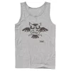 Licensed Character Men's Nintendo Legend Of Zelda Links Awakening Owl Glyph Portrait Tank -Haggar Sales 4427980 Athletic Heather