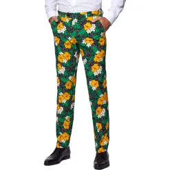 Men's OppoSuits Tropical Treasure Flower Novelty Suit & Tie Set 7 Men's OppoSuits Tropical Treasure Flower Novelty Suit & Tie Set -Haggar Sales 4451437 ALT2