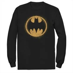 DC COMICS Men's Batman Classic Circle Symbol Tee