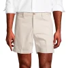 Men's Lands' End Comfort Waist 6-inch No-Iron Chino Shorts 2 Men's Lands' End Comfort Waist 6-inch No-Iron Chino Shorts -Haggar Sales 4545453 Light Stone