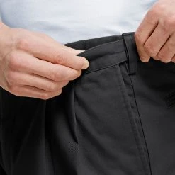 Men's Lands' End Comfort Waist 9-inch No-Iron Pleated Chino Shorts 10 Men's Lands' End Comfort Waist 9-inch No-Iron Pleated Chino Shorts -Haggar Sales 4545456 ALT2