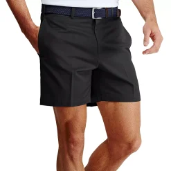 Men's Lands' End Classic-Fit 6-inch No-Iron Chino Shorts -Haggar Sales 4545459 ALT3