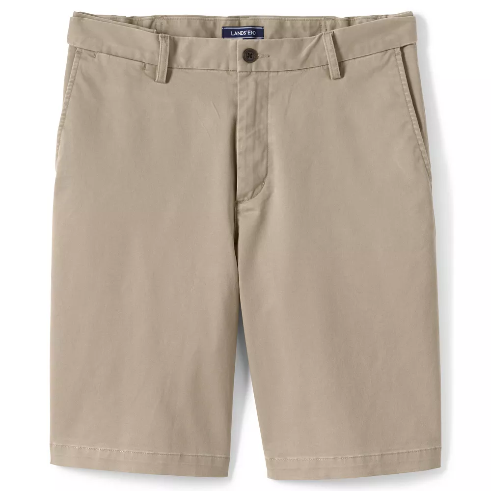 Men's Lands' End 11-inch Comfort-Waist Comfort-First Knockabout Chino Shorts 3 Men's Lands' End 11-inch Comfort-Waist Comfort-First Knockabout Chino Shorts