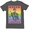 Licensed Character Men's DC Comics Pride Green Lantern Rainbow Portrait Tee -Haggar Sales 4673693