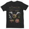 Licensed Character Men's Harry Potter Christmas All I Want For Christmas Accessories Tee -Haggar Sales 4898902