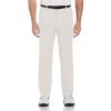 Men's Grand Slam Classic-Fit DriFlow Double-Pleated Expandable Waistband Performance Golf Pants -Haggar Sales 4913208 Silver Lining
