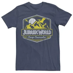 Licensed Character Men's Jurassic World Camp Counselor Emblem Tee