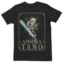 Big & Tall Star Wars: The Clone Wars Ahsoka Tano Celestial Portrait Tee