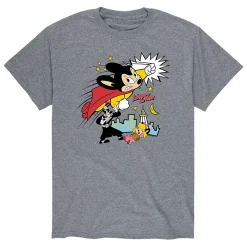 Licensed Character Men's Mighty Mouse Fight 2 Tee