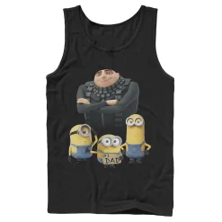 Licensed Character Men's Despicable Me Minions Count Dracula Portrait Tank