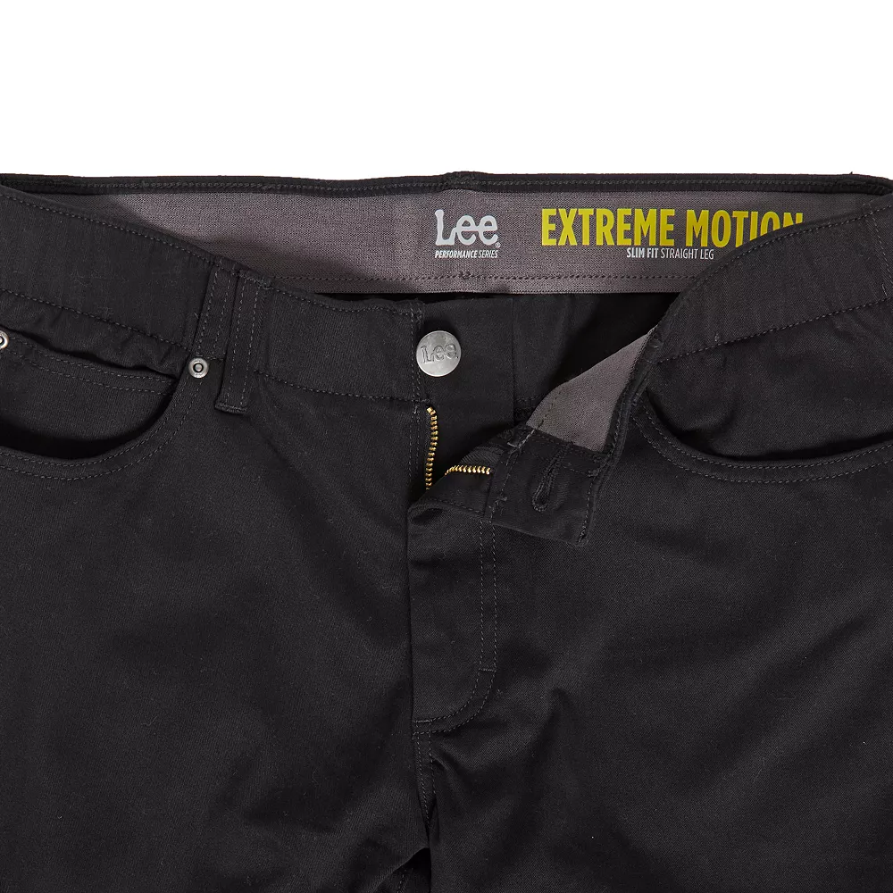 Men's Lee® Extreme Motion MVP Tru Temp 365 Straight Tapered Twill Jeans 6 Men's Lee® Extreme Motion MVP Tru Temp 365 Straight Tapered Twill Jeans - Image 4