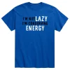 Licensed Character Men's I'm Not Lazy Tee -Haggar Sales 5056828