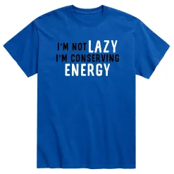 Licensed Character Men's I'm Not Lazy Tee
