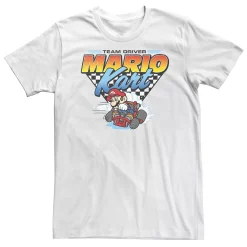 Big & Tall Nintendo Mario Kart Team Driver Poster Tee