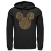 Men's Disney Mickey & Friends Mickey Mouse Cheetah Print Hoodie -Haggar Sales 5070859
