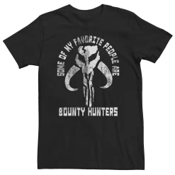 Big & Tall Star Wars The Mandalorian "Some Of My Favorite People Are Bounty Hunters" Tee