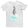 Licensed Character Big & Tall Disney Kingdom Hearts Sora Beach Sketch Tee -Haggar Sales 5121315