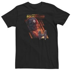 Big & Tall Star Wars: Squadrons Galactic Empire TIE Fighter Panels Tee