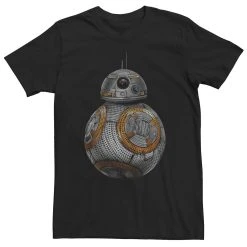 Big & Tall Star Wars BB-8 Texture Poster Tee
