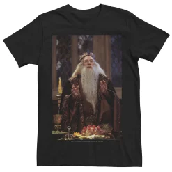 Licensed Character Men's Harry Potter Professor Dumbledore Poster Tee