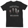 Licensed Character Big & Tall Supernatural Group Shot Family Don't End With Blood Tee -Haggar Sales 5151789