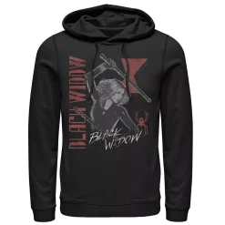 Licensed Character Men's Marvel Black Widow Retro Hoodie