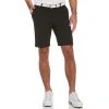 Men's Grand Slam Regular-Fit Performance Stretch Flat-Front Golf Shorts -Haggar Sales 5189827 Black Heather