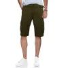 Xray Men's X-Ray Belted Double-Pocket Cargo Shorts 2 Xray Men's X-Ray Belted Double-Pocket Cargo Shorts -Haggar Sales 5209262 Olive