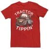 Men's Disney / Pixar Cars 3 Mater Tractor Tippin' Tee -Haggar Sales 5233769 Red