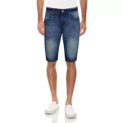 Men's Xray Slim-Fit Stretch Denim Belted Shorts