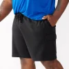 Big & Tall Tek Gear® Ultra Soft Fleece Cargo Shorts -Haggar Sales 5261909 Mineral Black