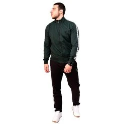 Fergana Green/Black Mens Tracksuit