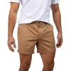 Men's Chubbies 5.5" Casual Stretch Shorts -Haggar Sales 5471868 Medium Brown