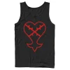 Licensed Character Men's Disney Kingdom Hearts Heartless Symbol Tank -Haggar Sales 5495144