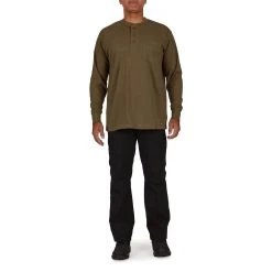 Men's Smith's Workwear Relaxed-Fit Fleece-Lined Stretch Performance Pants -Haggar Sales 5496983 ALT4