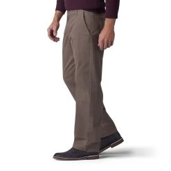 Big & Tall Lee® Performance Series Extreme Comfort Khaki Straight-Fit Pants -Haggar Sales 5505944 ALT2