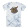 Licensed Character Men's Star Wars The Mandalorian The Child Purple Smoke Tee -Haggar Sales 5516278 White Blue