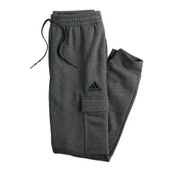 Men's Adidas Essentials Tapered Fleece Cargo Pants -Haggar Sales 5517436 ALT2