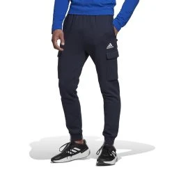 Men's Adidas Essentials Tapered Fleece Cargo Pants