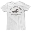 Licensed Character Men's Yellowstone Dutton Ranch Montana Horse Logo C1 Tee -Haggar Sales 5524551