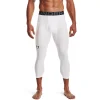 Big & Tall Under Armour HeatGear® Armour Cropped Leggings 2 Big & Tall Under Armour HeatGear® Armour Cropped Leggings -Haggar Sales 5564248 White