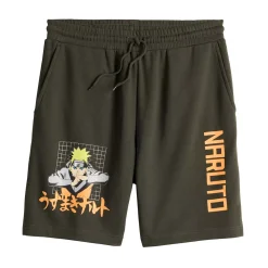 Licensed Character Men's Naruto Graphic Shorts -Haggar Sales 5676453 ALT