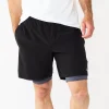 Men's Tek Gear® Mesh Back Shorts -Haggar Sales 5676639 Mineral Black