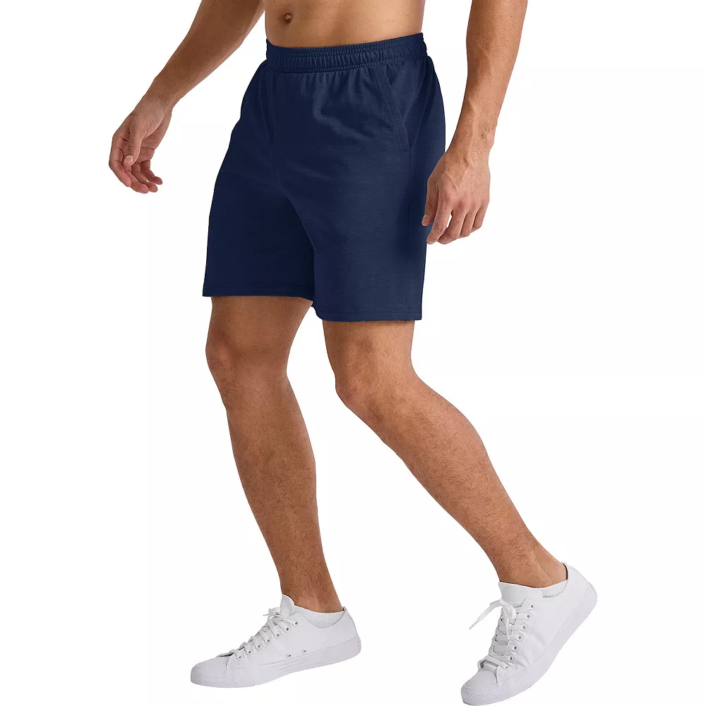 Men's Hanes Tri-blend Jersey Shorts 6 Men's Hanes Tri-blend Jersey Shorts - Image 4