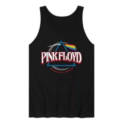Licensed Character Men's Pink Floyd DSOTM Crescent Tank