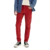 Men's Levi's® 512™ Slim Taper Pants -Haggar Sales 5748164 Brick Red Cord