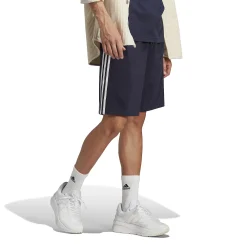 Men's Adidas Essentials Jersey 3-Stripes Shorts -Haggar Sales 5769721 ALT2